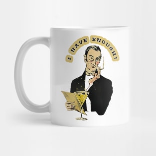 Self Esteem in a Sophisticated Man: Social Etiquette Mug